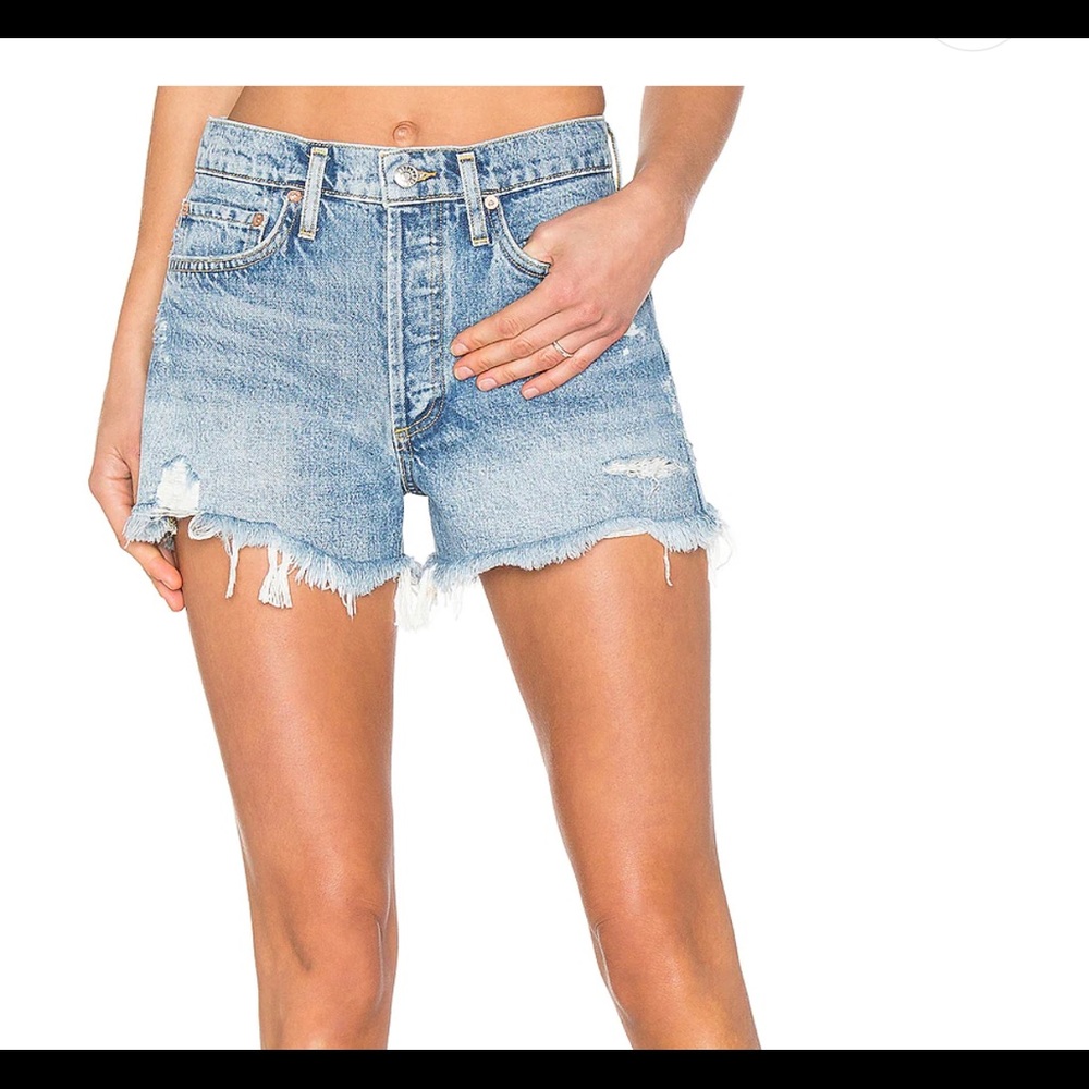 Agolde Parker Vintage Cut Off Short in Swapmeet